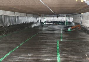 Drybox Isoreflekt bakketetning for krypkjeller, 1,20 × 40 m