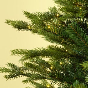 Julgran Granholmen 210 cm, micro LED, dimmer, timer