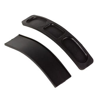 Gummidistans till cykelstrålkastare fäste