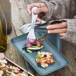 Light My Fire spork återvunnen metall rostfritt