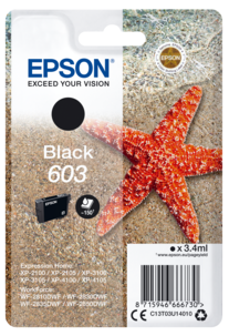 Epson 603 Starfish Mustepatruuna