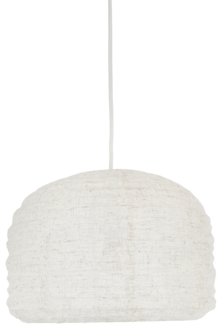 Northlight Evan lampeskjerm til taklampe, lin, hvit