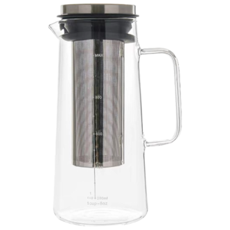 Cold brew kaffekanna för kallbryggt kaffe, 1 liter