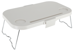 Hopfällbar picknickkorg med lock och bord