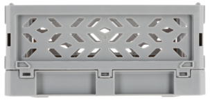 Sammenleggbar boks av resirkulert plast, XS 16,5 x 12 x 8 cm