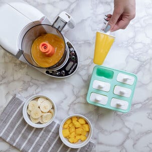 Baby Brezza One Step Food Maker Deluxe barnmatsberedare, ångkokare och mixer