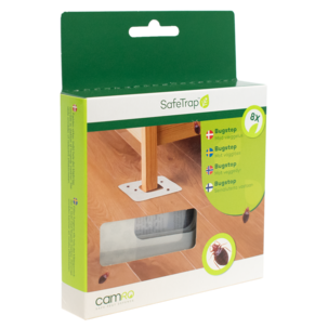 SafeTrap BugStop fälla mot vägglöss, 8-pack