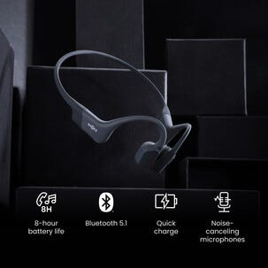 Shokz OpenRun USB-C open-ear-hodetelefoner med beinledning