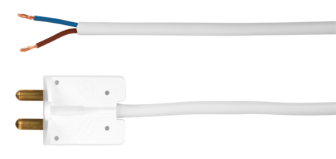Lampeledning med kontakt