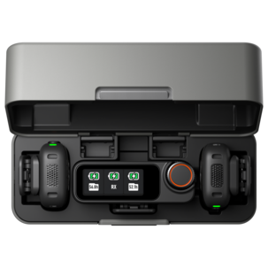 DJI Mic 3 trådlöst mikrofonsystem (2 TX + 1 RX + Charging Case)