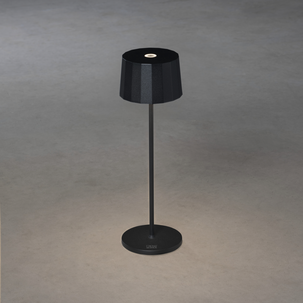 Oppladbar bordlampe Positano USB Konstsmide, utendørs