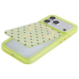 Exibel Swap 2-i-1 mobildeksel for iPhone 18 Pro / iPhone 17 Pro, gul
