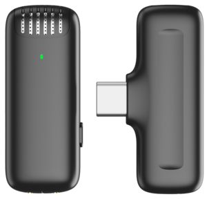 Trådlös mikrofon till mobil med USB-C