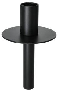 Ljushållare flaska, svart