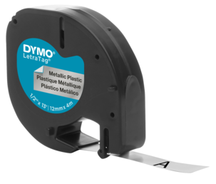 Märkband metallic Dymo LetraTag