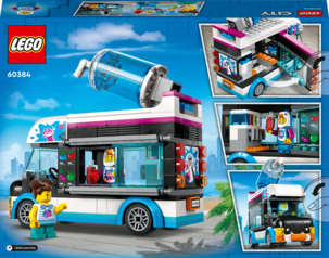 LEGO City Slushbil med pingvin 60384,från 5 år