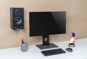 Exibel vägghållare för soundbar och högtalare