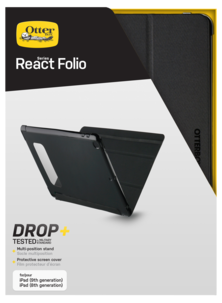 Futteral til iPad 10.9 9. generasjon, Otterbox React Folio