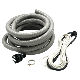 Klimatkoncept dreneringsslange til luft-til-luft-varmepumpe, 3 m