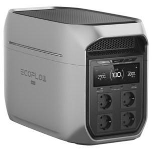 EcoFlow Delta 3 Max bærbar strømstasjon, 2400 W