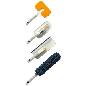 Joseph Joseph CleanTech rengjøringssett 6 deler med teleskopskaft