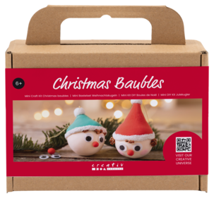 Creativ Company Gör egna julgranskulor, från 6 år