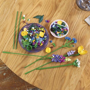 LEGO Icons Bukett med markblomster 10313, fra 18 år