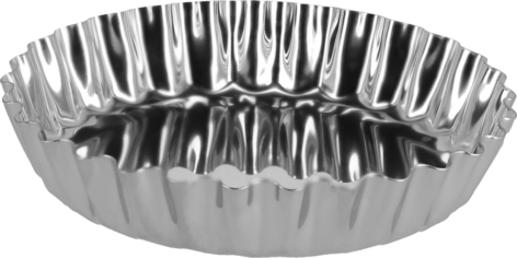 Tartelettformar 9 cm, rostfritt stål, 4-pack