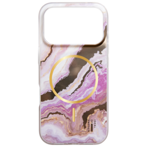 Ideal of Sweden Agate Halo mobildeksel for iPhone 18 Pro / iPhone 17 Pro, rosa