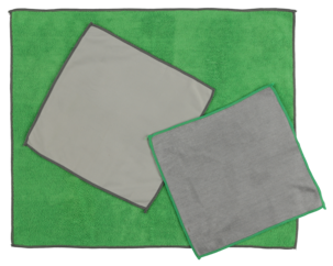 Polerdukar av mikrofiber