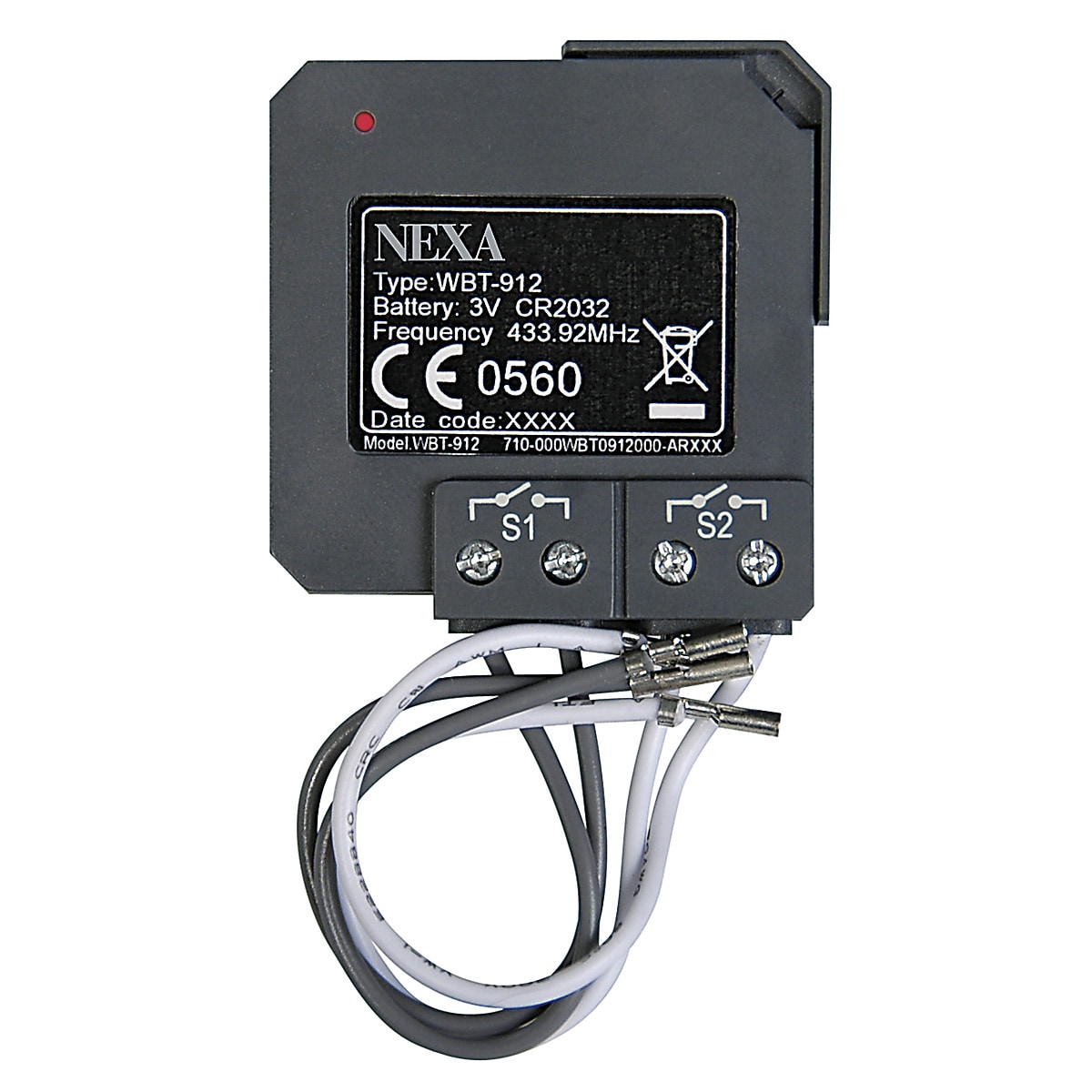 Sändare för infällnad Nexa WBT-912
