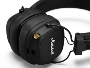 Marshall Major IV, langattomat on-ear-kuulokkeet