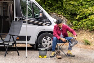 Kärcher OC 3 portabel hopfällbar lågtryckstvätt