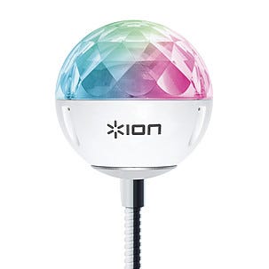 Discolampa med USB, Ion Party Ball