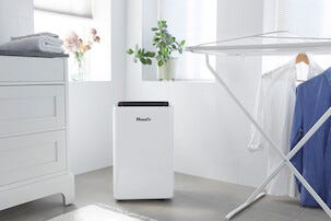 Woods MRD20 luftavfukter med rensefilter, 70 m²