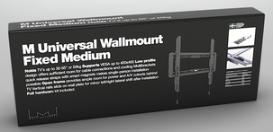 Seinäteline televisiolle tai näytölle 32–65 tuumaa VESA