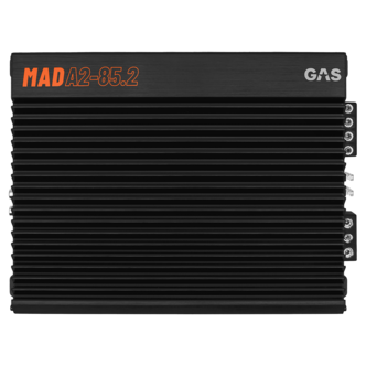 GAS Audio Power MAD A2-85.2 2-kanaligt slutsteg, 2x85W RMS