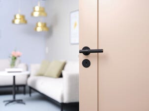 Habo Paris Ovenkahva avainkilpi, sisäoveen