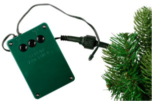 Dørkrans med belysning, batteridrevet LED, 48 cm, Northlight