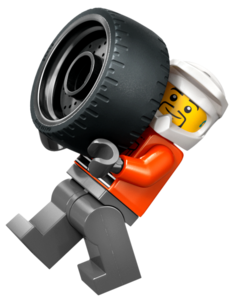 LEGO City F1 depotstopp og depotteam med Ferrari-bil 60443, fra 6 år