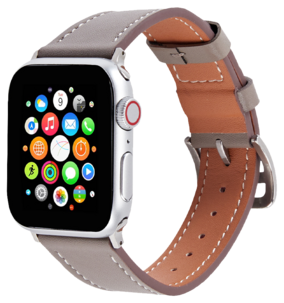 Anmiki Apple Watch klokkereim 38, 40 og 41 mm, skinnimitasjon