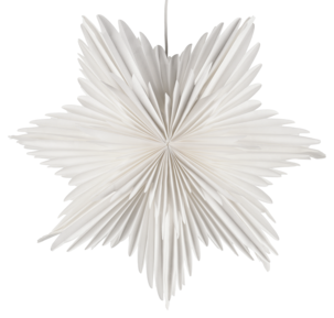 Stor adventsstjerne i papir, 60 cm, Northlight