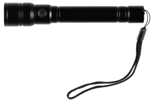 Batteridriven ficklampa LED, 100 lumen, Asaklitt