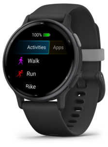 Garmin Vivoactive 5 vanntett smartklokke, silikon