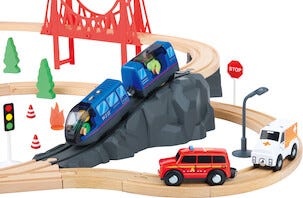 Togbane i tre, utrykning, 70 deler, fra 3 år