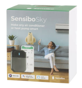 Sensibo Sky fjärrkontroll för AC, värmepump, svart