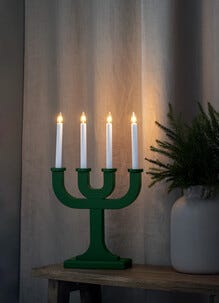 Konstsmide adventsstake LED firearmet, 49,5 cm