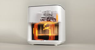 Xiaomi Mi Smart Airfryer 6,5 l, valkoinen