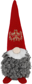 Jultomte i tyg, 32 cm