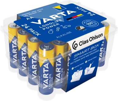 VARTA Longlife Power Alkaliparisto, 24 kpl